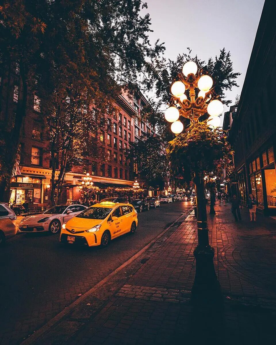 Gastown near Pinnacle Hotel Harbourfront in downtown Vancouver