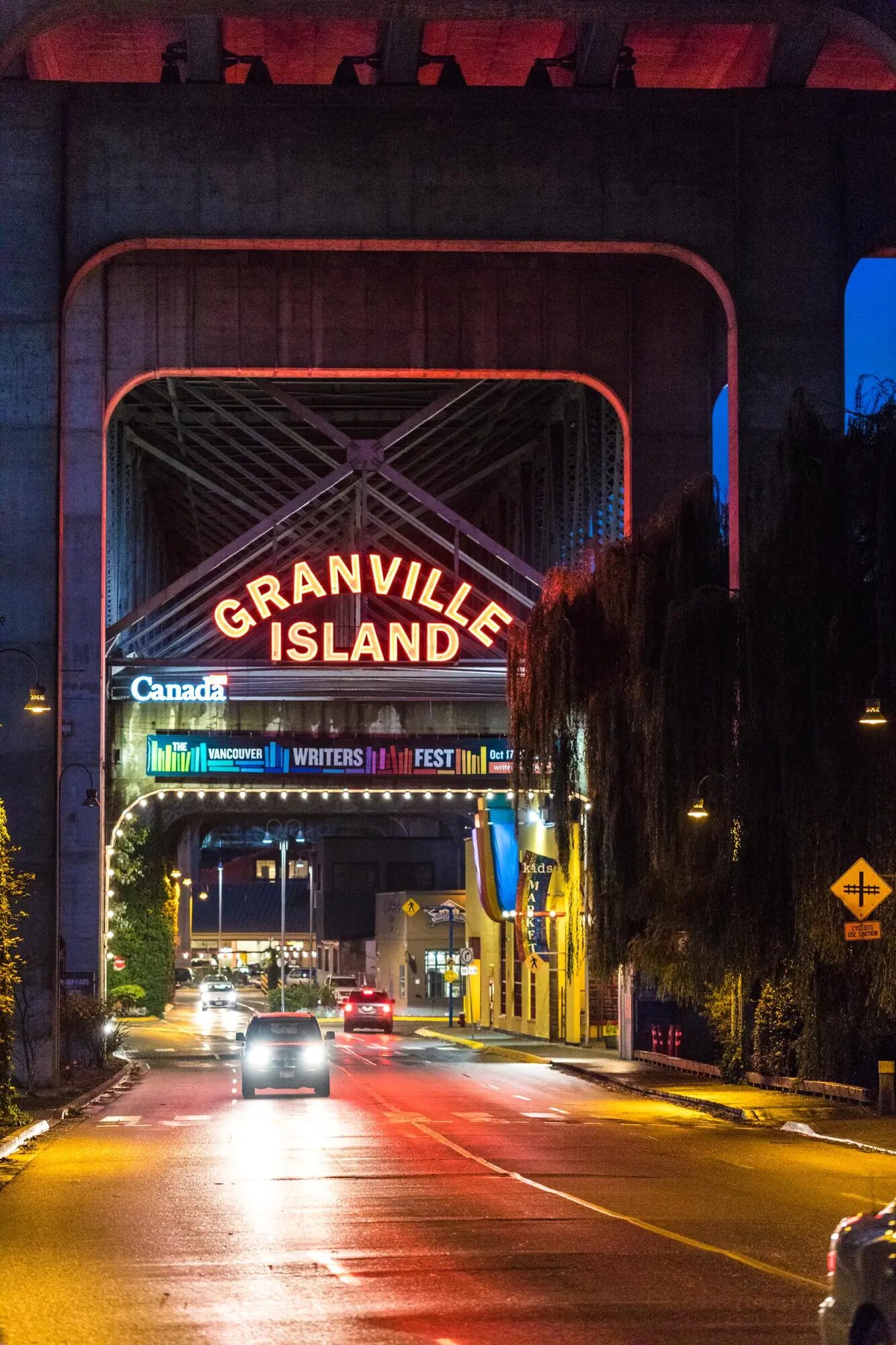 Granville Island near Pinnacle Hotel Harbourfront in downtown Vancouver