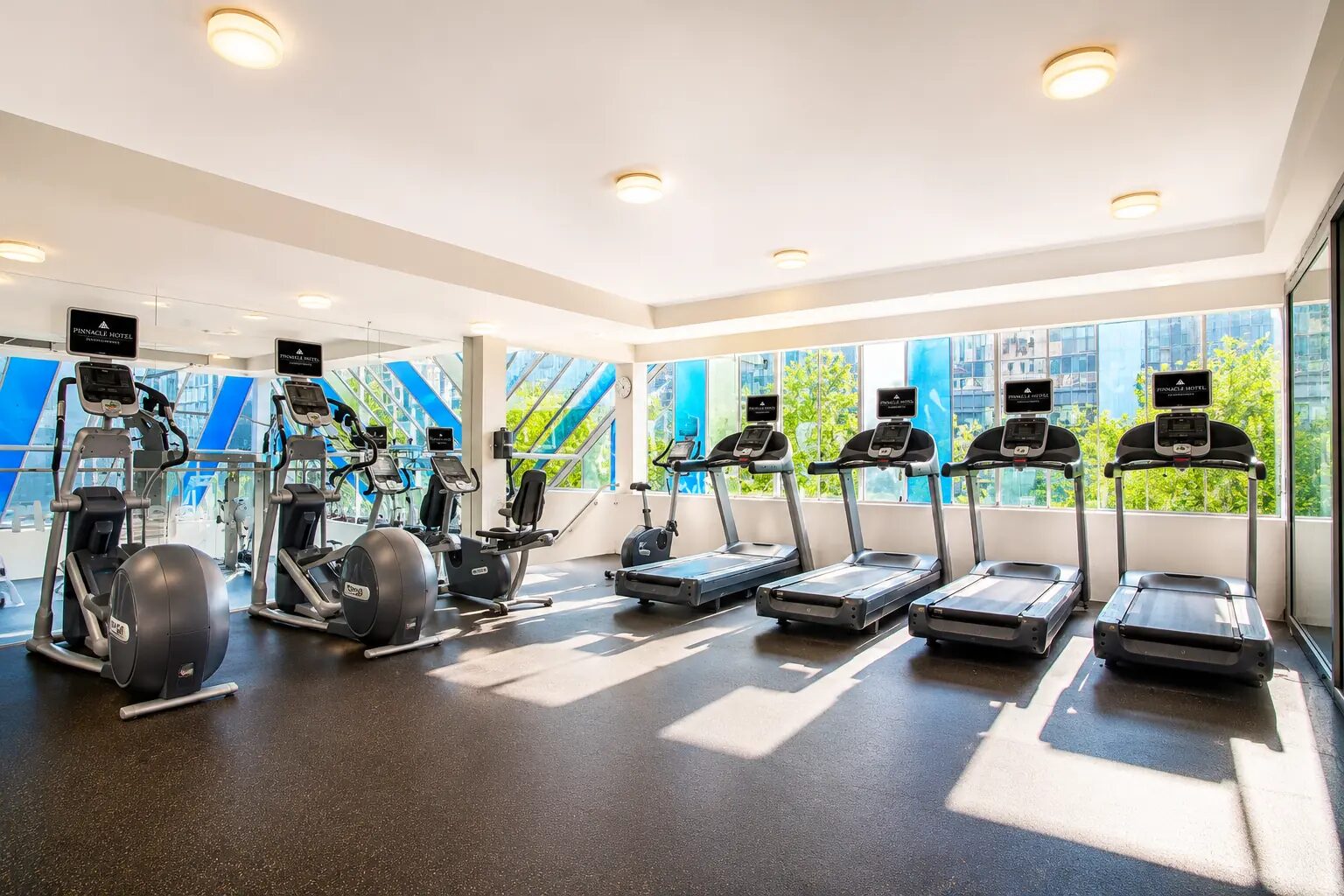 Fitness centre at Pinnacle Hotel Harbourfront